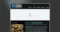 Desktop Screenshot of beyondhighdef.com